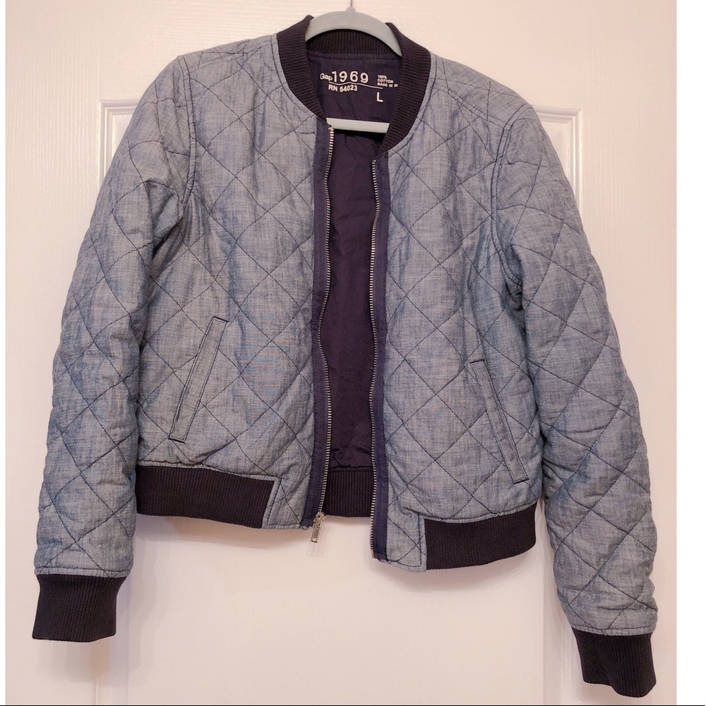 GAP puff bomber jacket